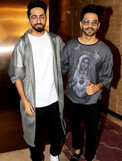 Aparshakti Khurrana dengan saudaranya Ayushmann Khurrana