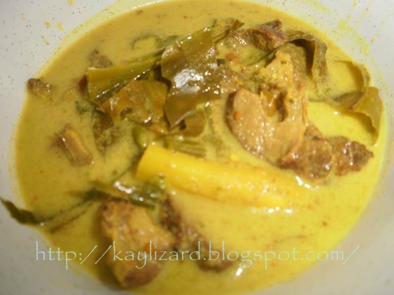 Alam & Maya, Fantasy & Reality: Daging Salai Masak Lemak 