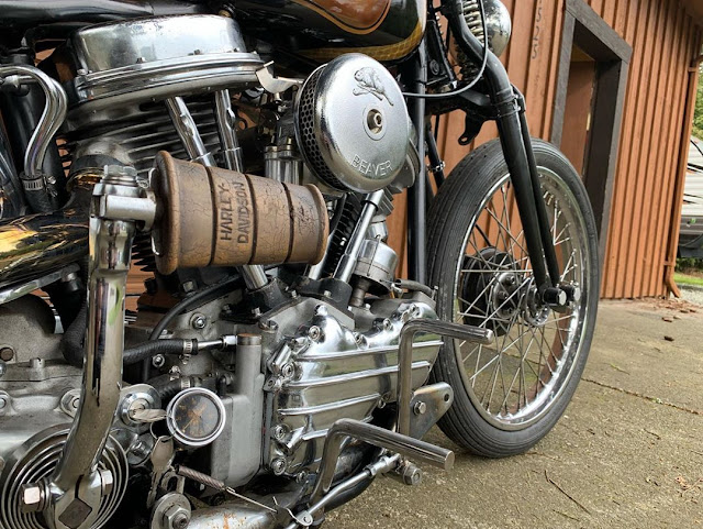 Harley Davidson Panhead 1956 By kaizerbunz Hell Kustom