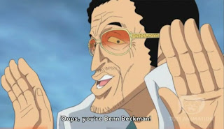 kizaru vs benn beckman one piece red haired pirates Bekkuman