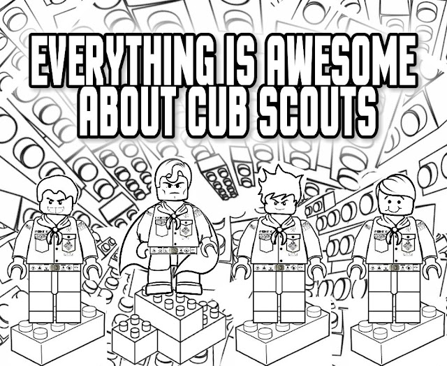 Everything Is Awesome Coloring Pages 1