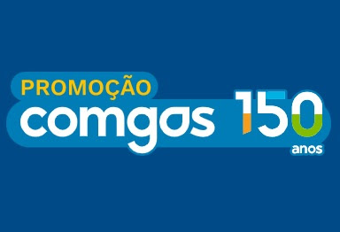 promoção 150 anos Comgás 1 ano conta de gás grátis