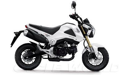 2014 Honda Grom motorcycle 125cc