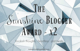 http://scattered-scribblings.blogspot.com/2017/04/the-sunshine-blogger-award-x2.html