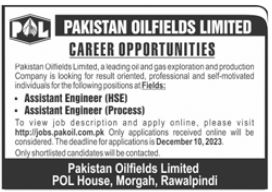 Jobs in Pakistan Oilfields Limited POL