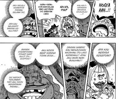 Sinopsis One Piece 887: Pengorbanan Rahasia Pound Untuk Chiffon & Pez