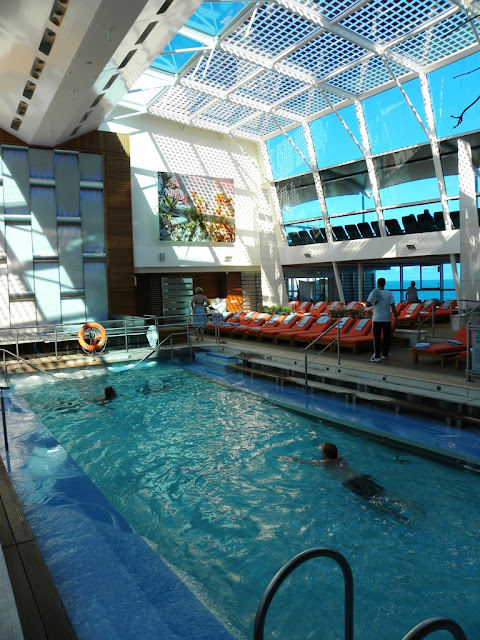 Celebrity Eclipse Indoor swimming pool