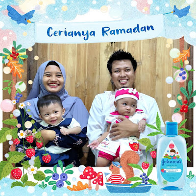 Cerianya Ramadan bersama Johnson's Baby Cologne