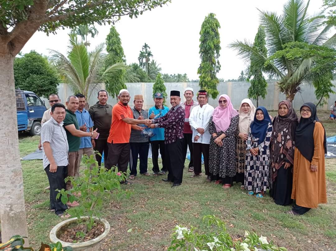 Sembelih Hewan Qurban, Kakankemenag Aceh Utara Harap Dapat Berlanjut Setiap Tahunnya