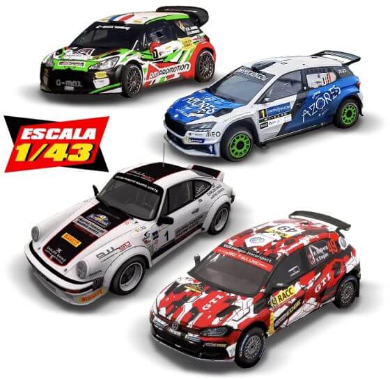 coleccion vencedores de rally 1:43 regalos suscriptores premium