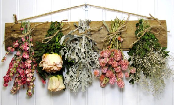 dried flowers craft ideas