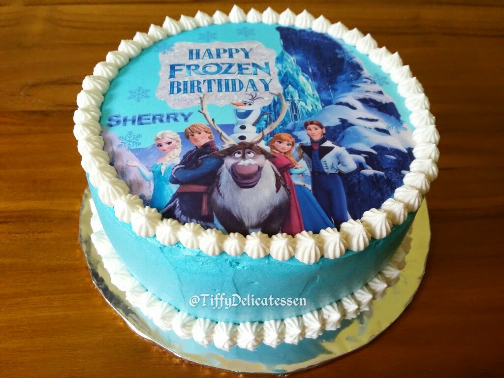 Tiffy Delicatessen: Sherry's 7th "Frozen" Theme Birthday Party