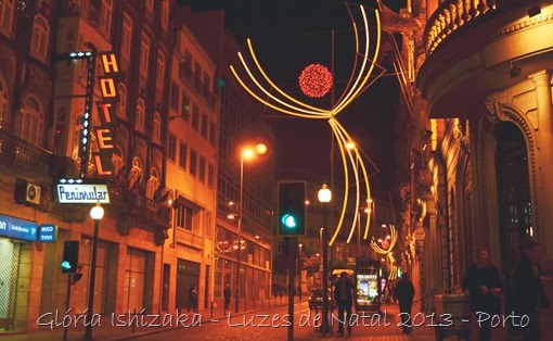 Glória Ishizaka - Luzes de Natal 2013 - Porto  11 Rua Sá da Bandeira