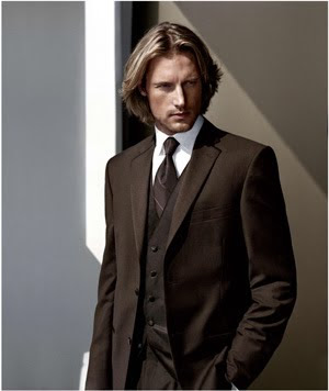 Men Formal Tuxedo Classy Hairstyle