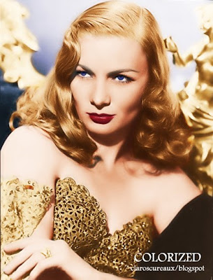 Veronica Lake Certainly not frigidly cool nor feverishly warm