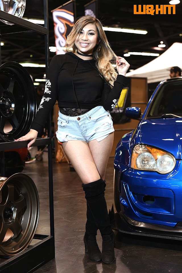 Darlene May Brought the Top Marketing for MST Wheels at the @Tunerevo Socal 2019, by W&HM