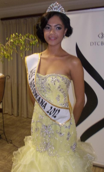 Miss Botswana World 2012 Anna Marie Preston Tapiwa