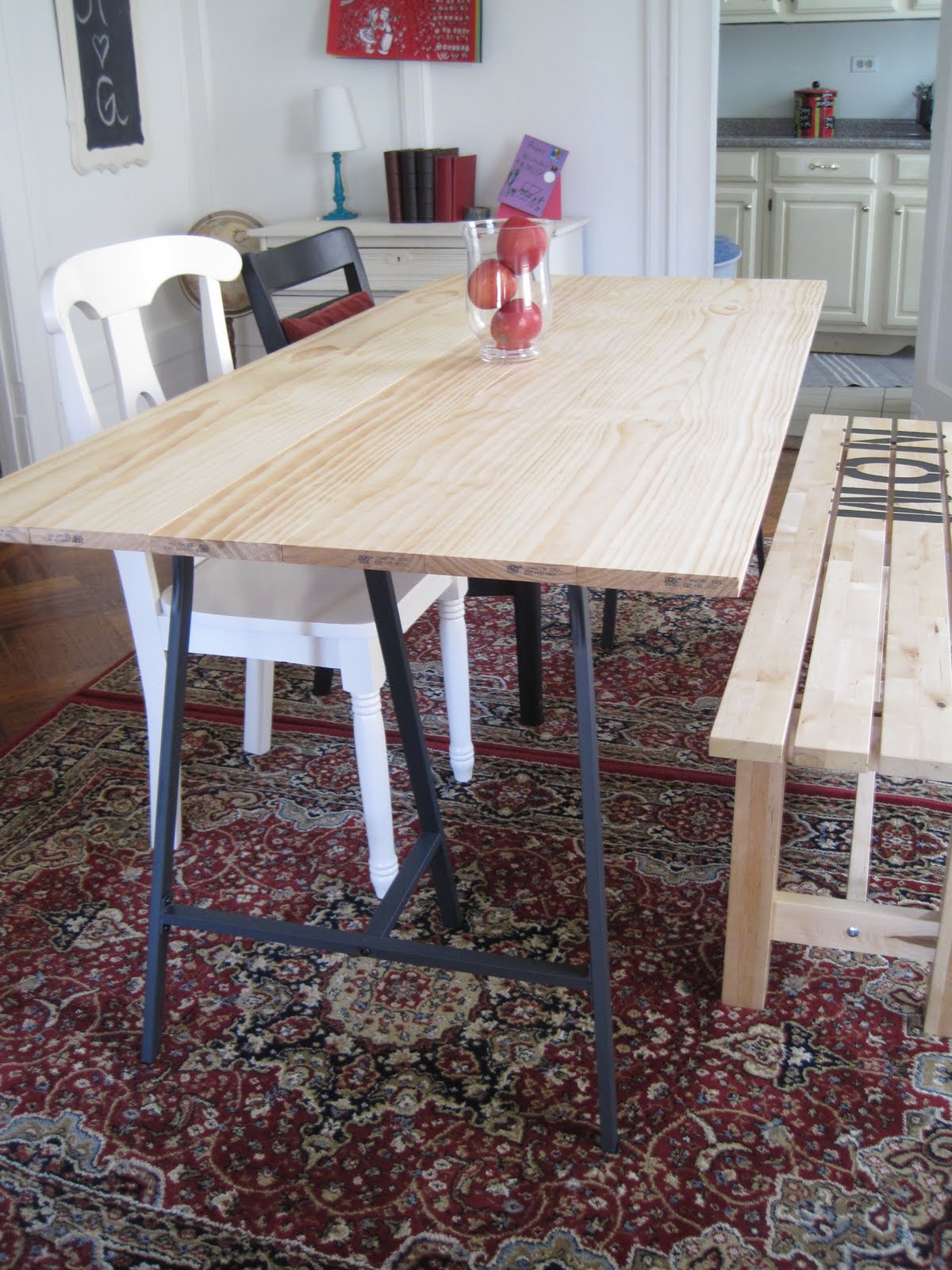 Harlem Home: How To: Build a Dining Room Table for $100