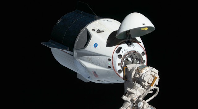 SpaceX Crew Dragon capsule has successfully docked with the International Space Station