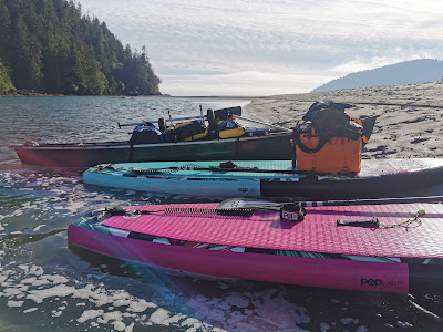 SUP Canoe San Josef Bay