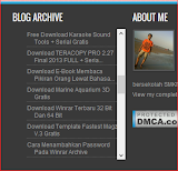 Cara Membuat efek scroll pada Widget Arsip blog