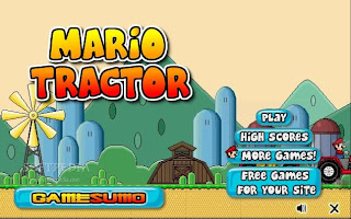 Mario Tractor Multiplayer  - jogo online do Mario 