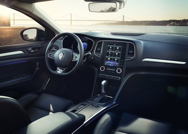 New Renault Megane Sedan 2017 interior