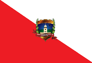 Bandeira de Santa Bárbara do Leste MG