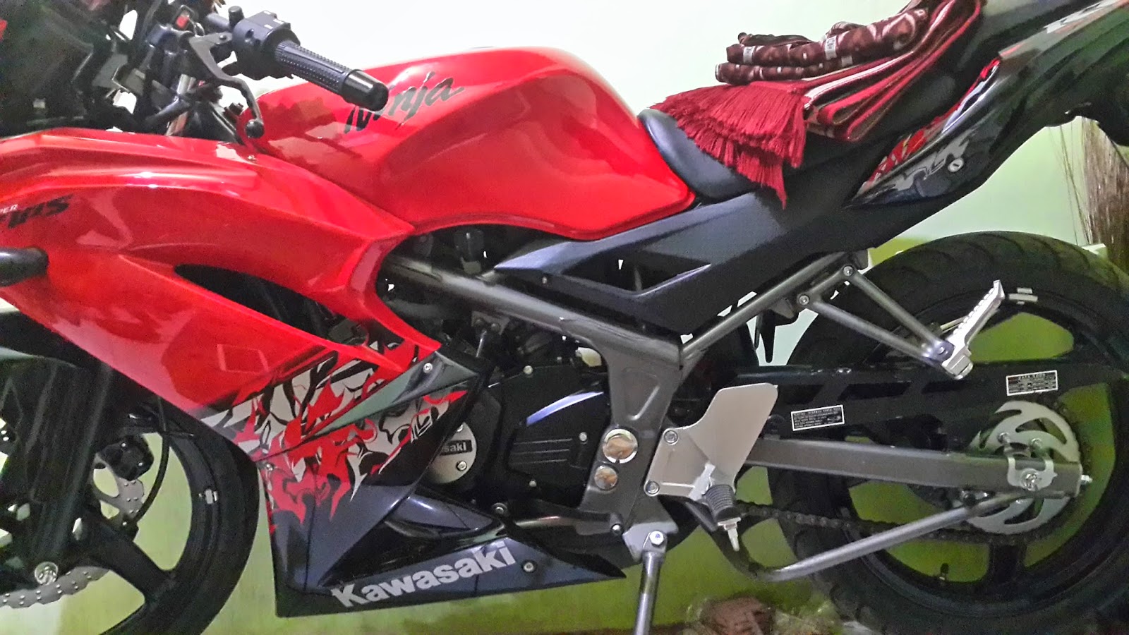 Modifikasi Motor Ninja RR 2 Tak Terbaru 2015 Sukaon