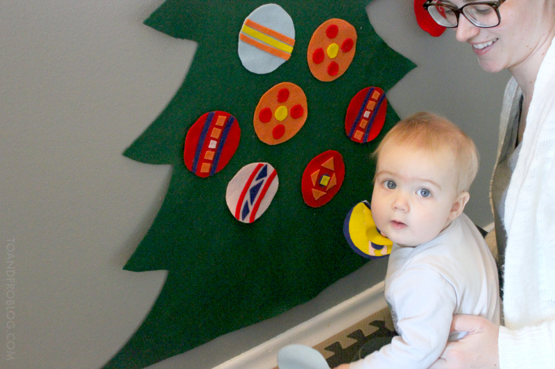Baby-Friendly Felt Christmas Tree Tutorial