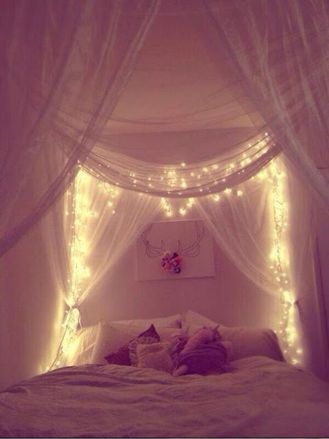 Decorative Fairy Lights Bedroom