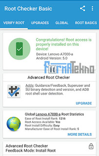 Download Root Checker APK Aplikasi Untuk Cek Android Sudah di Root / Belum