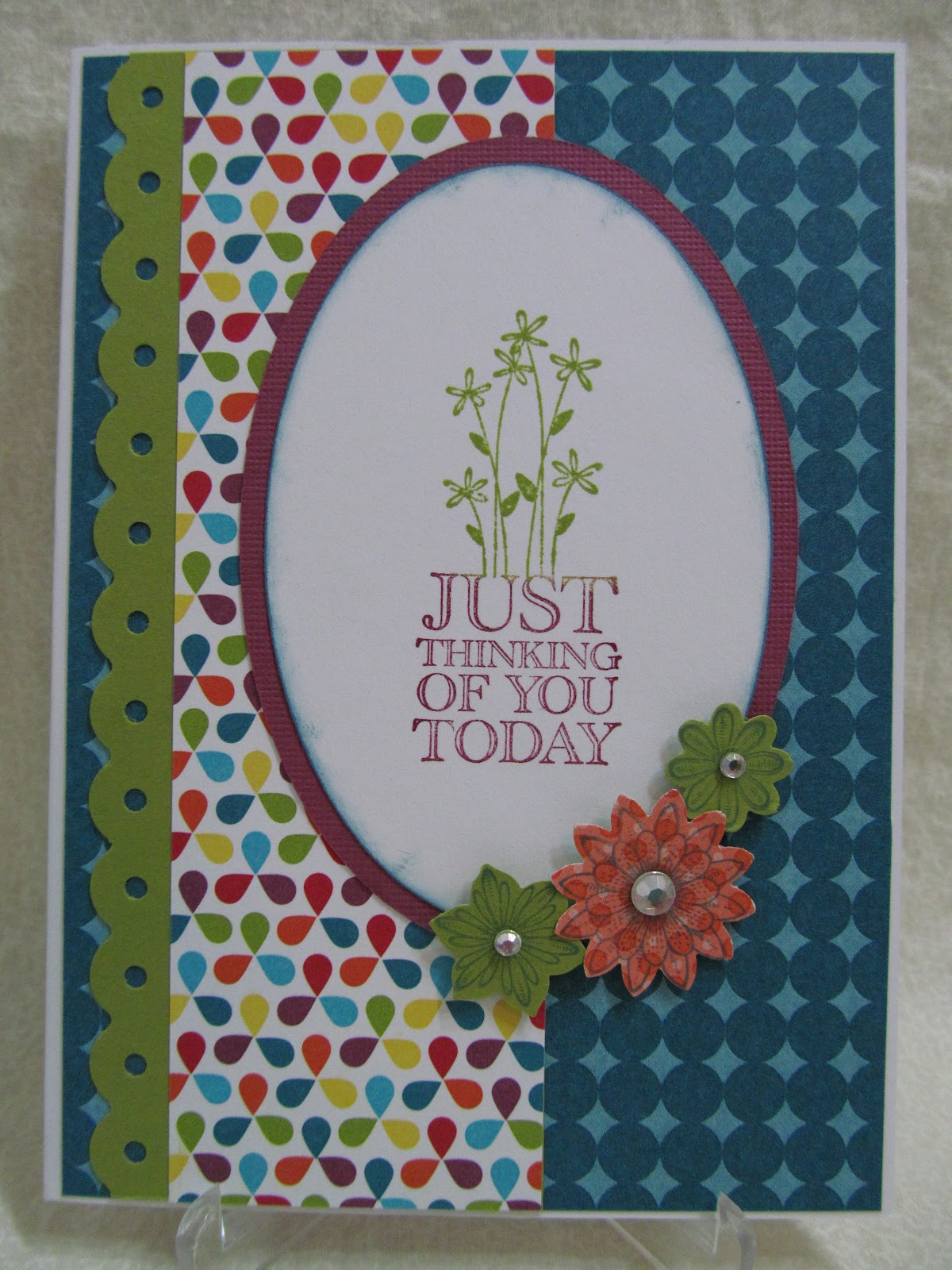 Savvy Handmade Cards Just Thinking of You Card