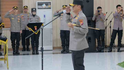 Kapolda Banten Pimpin Sertijab Wakapolda Banten Beserta 6 PJU dan Kapolresta Tangerang