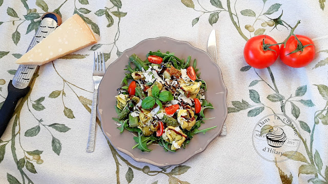 Salade gourmande aux tortellinis - Dans la cuisine d'Hilary