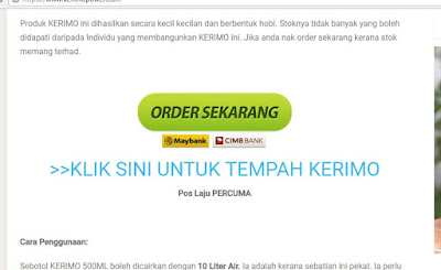 Kerimo jual online