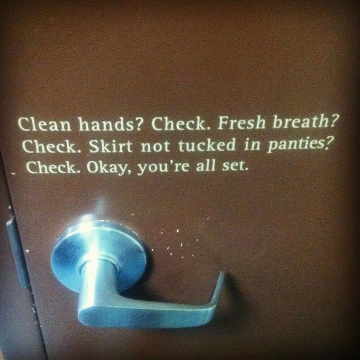 Daily Checklist - After Bathroom Daily Checklist - After Bathroom