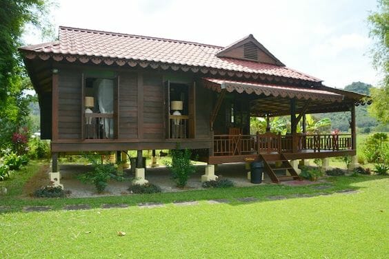 Small Traditional Wooden House