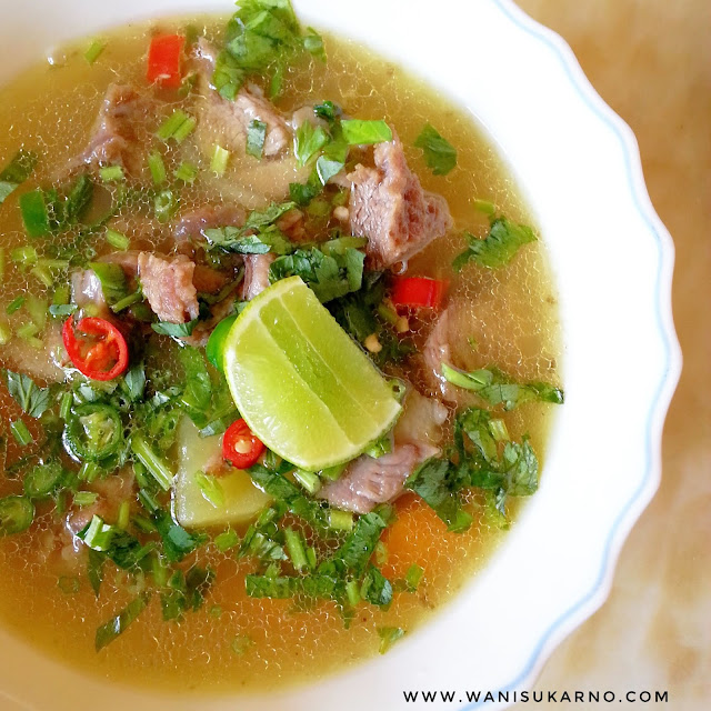 Cara Masak Sup Tulang Daging Noxxa Yang Mudah Dan Sedap