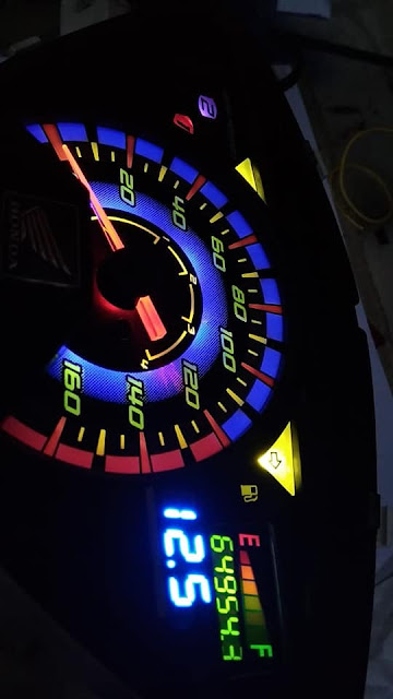 speedometer supra x 125 modif 