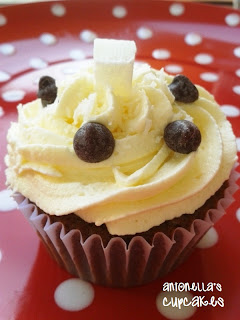 Cupcakes de Chocolate con Coco