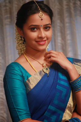 Actress SriDivya Latest Images In Saree in 2019