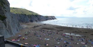 Zumaia, playa de Itzurun.