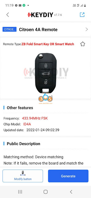 Program Opel Corsa Mokka 4A Key using Xhorse Key 4