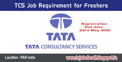 TCS Job Requirement for Freshers-tnjobsforall