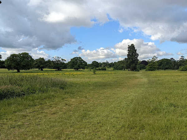 A view of Catton Park from the centre