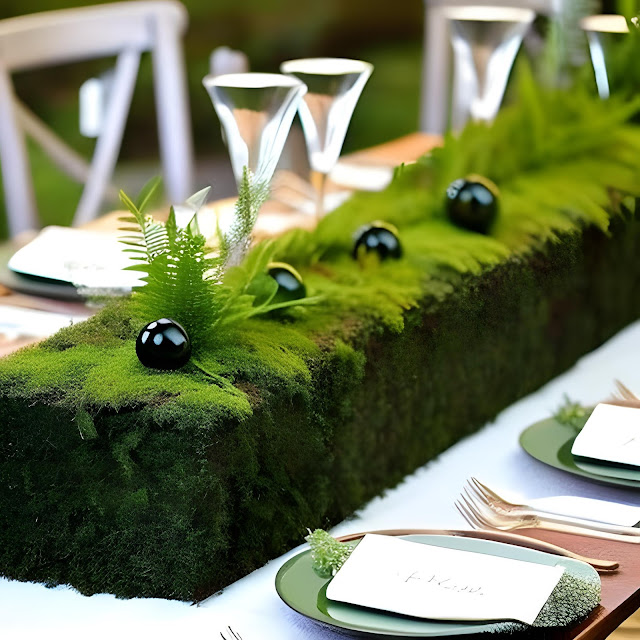 moss-centerpiece box-fern--wedding theme-woodland fairytale wedding-twilight inspired-enchanted forest-weddings by KMich-Philadelpia PA