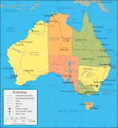 Australia Map Country Region (australia politic map)