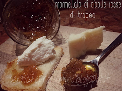 Marmellata di cipolle rosse di tropea con aceto balsamico bianco