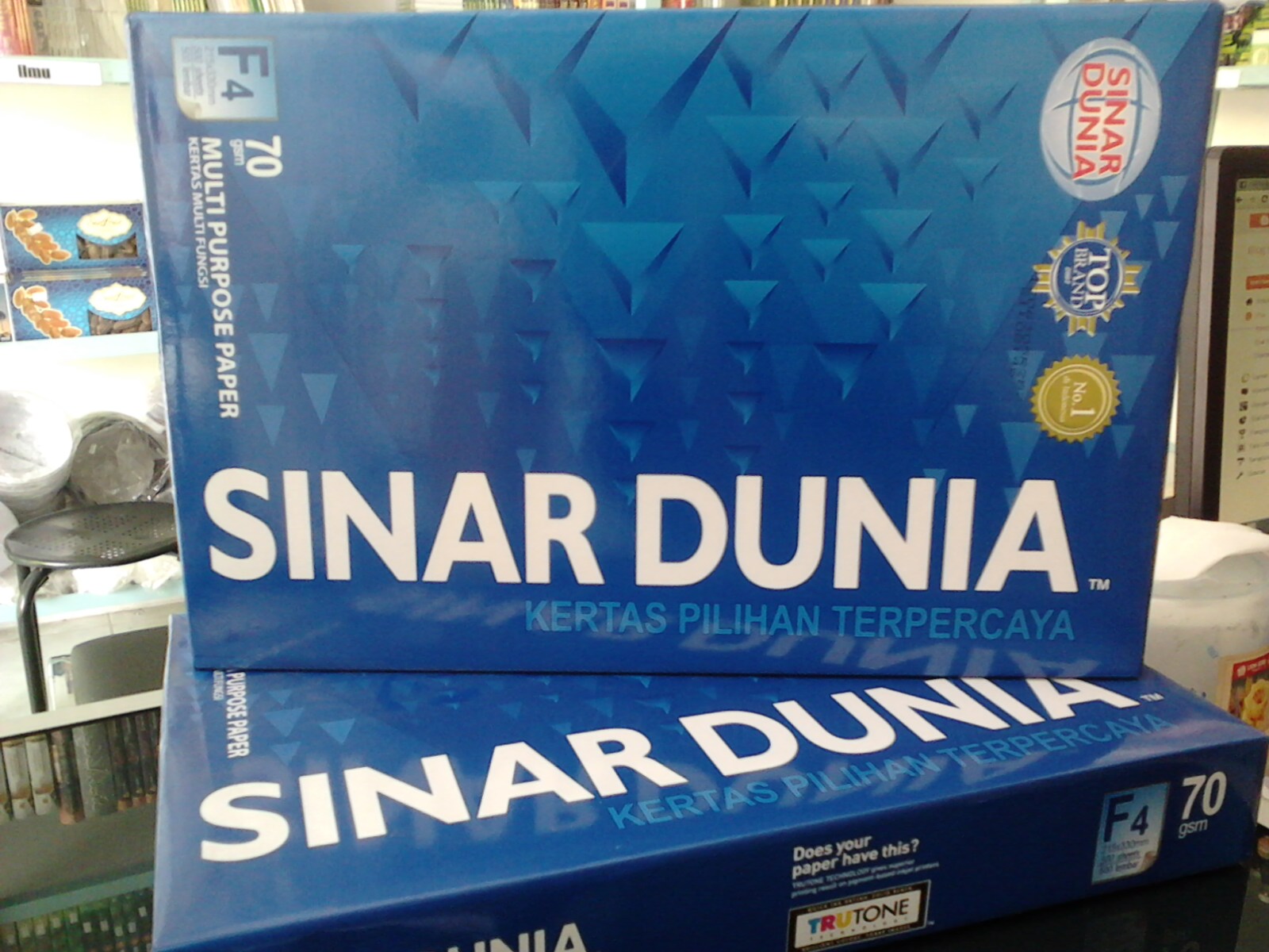 Kertas HVS Sinar Dunia F4 70Gsm ~ www.al-fauzan.com move